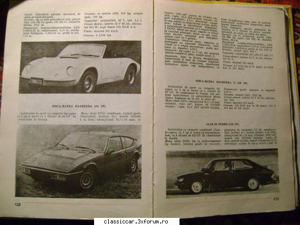 MATRA BAGHEERA S din 1976 - Ahaaa! Te-am prins! Ce maniac inrait! Matra Simca - Prezentare masini