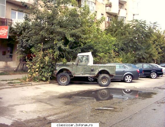M 461 "truck" - Un sarac M, transformat in camioneta. Pe asta - Am vazut prin Cluj-Napoca