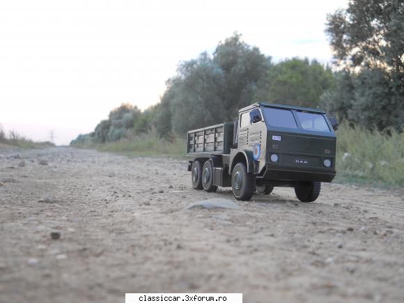 Machete camioane Romanesti - Macheta camion DAC 665. vehicul care mi-a fost - Modelism si machetute