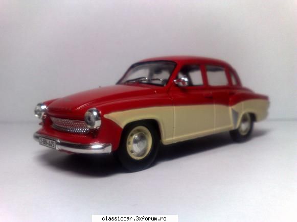 Machetele mele - 12. Wartburg 312 - Modelism si machetute