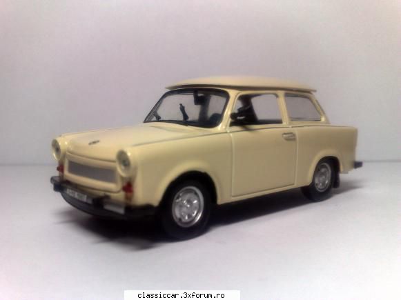 Machetele mele - 13. Trabant 601 - Modelism si machetute