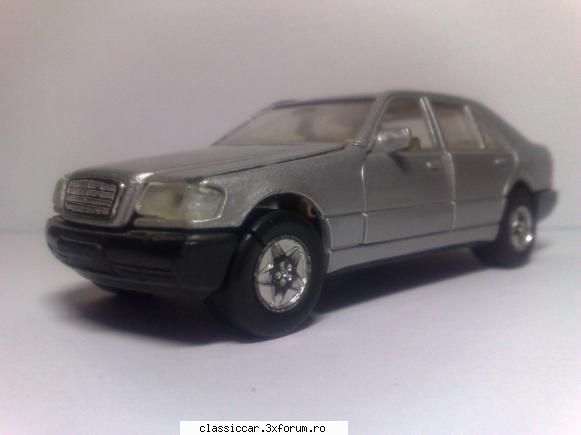 Machetele mele - 25. Mercedes-Benz 600 SEL - Modelism si machetute