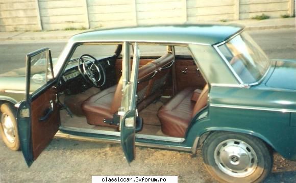 Mai bine mai tarziu decat niciodata...Fiat 1800 B - si a treia, cu interiorul - Prezentare masini