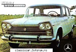 Mai bine mai tarziu decat niciodata...Fiat 1800 B - Seat 1800 Diesel - Prezentare masini
