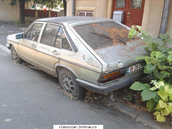 Mai sunt citeva masini vechi in Constanta care merita salvate! - audi avant 5000 - Am vazut prin Romania