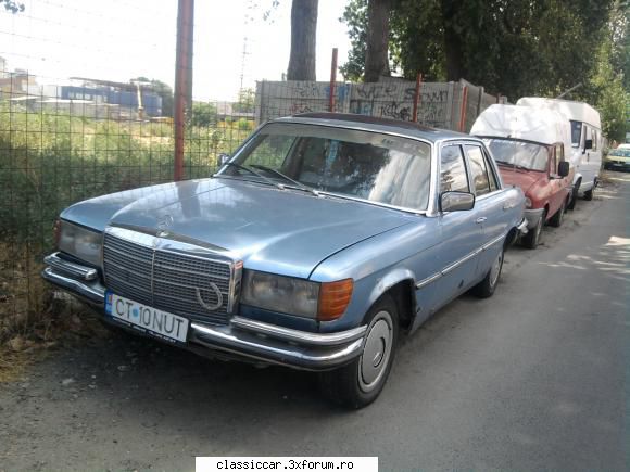 Mai sunt citeva masini vechi in Constanta care merita salvate! - mercedes 280 se - Am vazut prin Romania