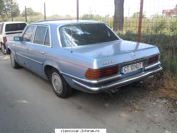 Mai sunt citeva masini vechi in Constanta care merita salvate! - mercedes 280 se - Am vazut prin Romania