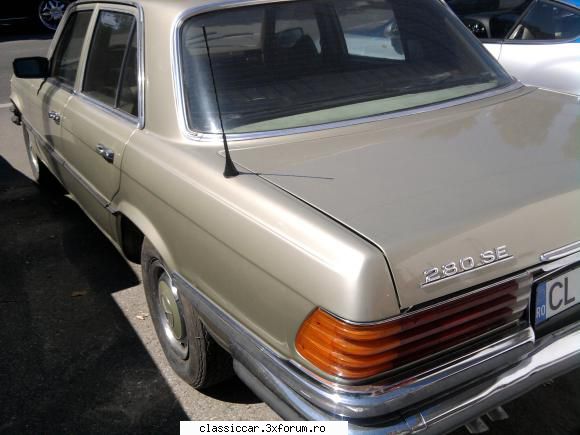Mai sunt citeva masini vechi in Constanta care merita salvate! - mercedes 280 se w116 - Am vazut prin Romania