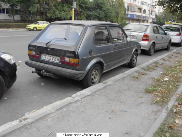 Mai sunt citeva masini vechi in Constanta care merita salvate! - volkswagen golf - Am vazut prin Romania