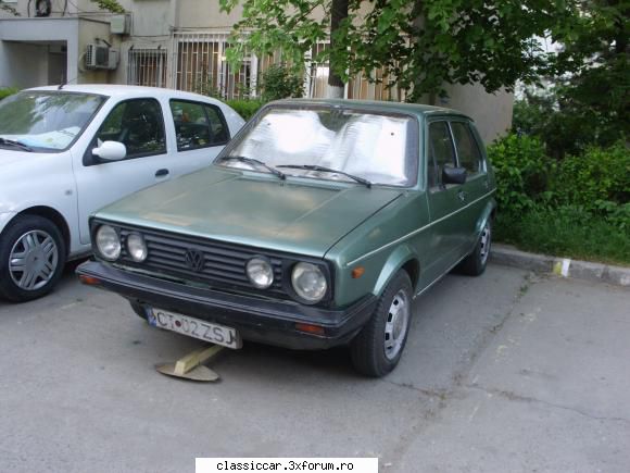 Mai sunt citeva masini vechi in Constanta care merita salvate! - volkswagen golf - Am vazut prin Romania