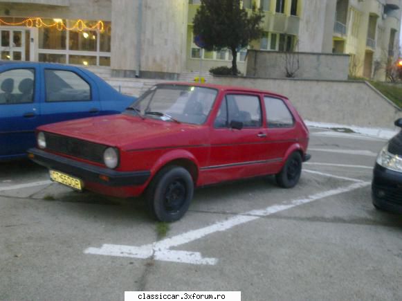 Mai sunt citeva masini vechi in Constanta care merita salvate! - volkswagen golf 1 - Am vazut prin Romania