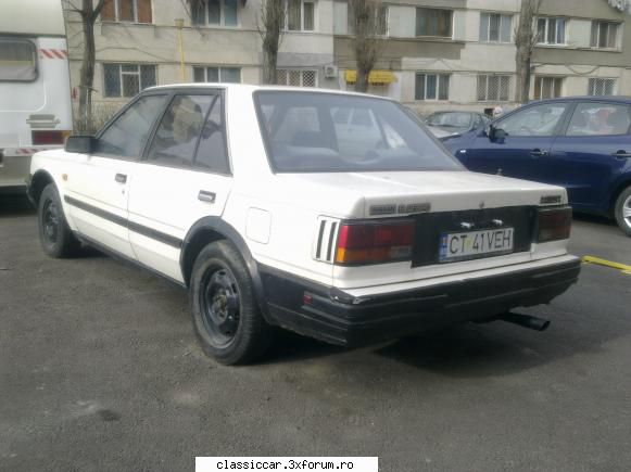 Mai sunt citeva masini vechi in Constanta care merita salvate! - nissan bluebird - Am vazut prin Romania