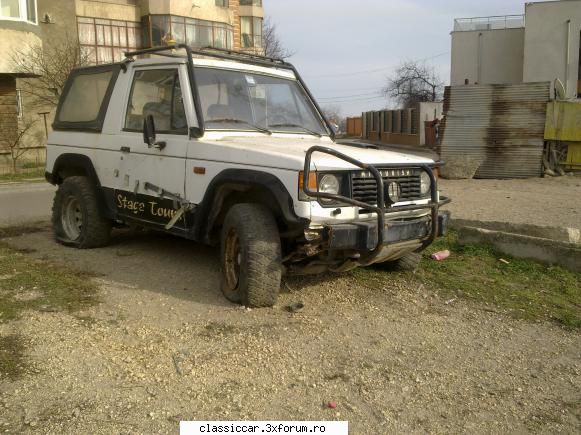 Mai sunt citeva masini vechi in Constanta care merita salvate! - mitsubishi pajero MK1 - Am vazut prin Romania