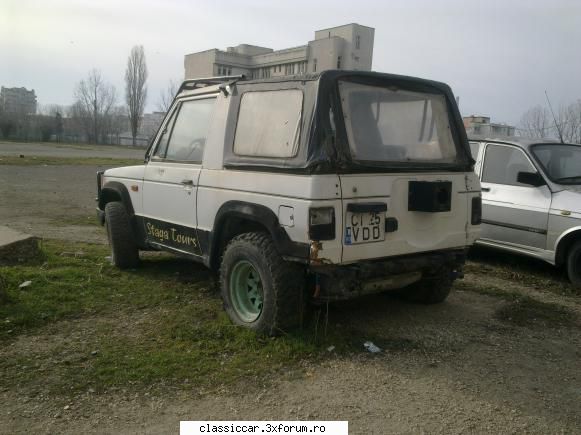 Mai sunt citeva masini vechi in Constanta care merita salvate! - mitsubishi pajero MK1 - Am vazut prin Romania