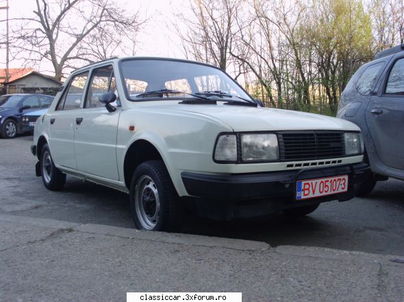 Mai sunt citeva masini vechi in Constanta care merita salvate! - o Skoda 120L,arata ca - Am vazut prin Romania