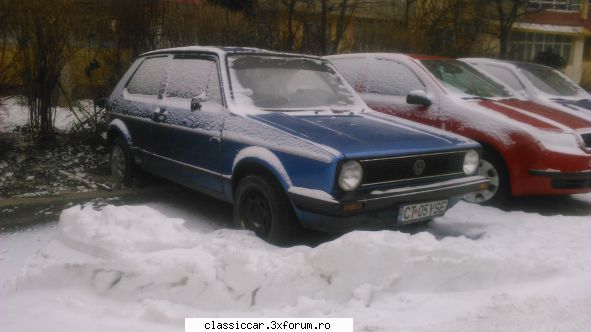 Mai sunt citeva masini vechi in Constanta care merita salvate! - Volkswagen Golf Mk1 - Am vazut prin Romania