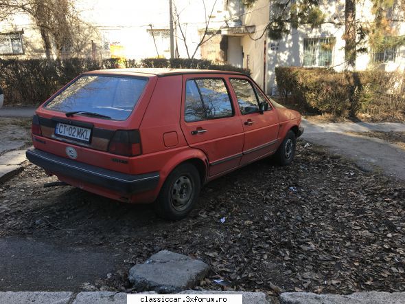 Mai sunt citeva masini vechi in Constanta care merita salvate! - Volkswagen Golf 2 - Am vazut prin Romania