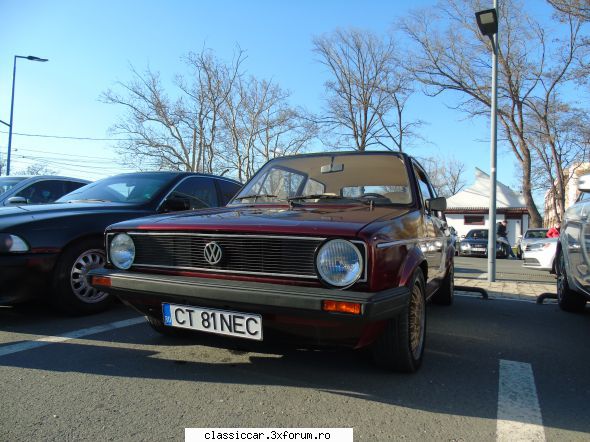 Mai sunt citeva masini vechi in Constanta care merita salvate! - Volkswagen Golf 1 - Am vazut prin Romania