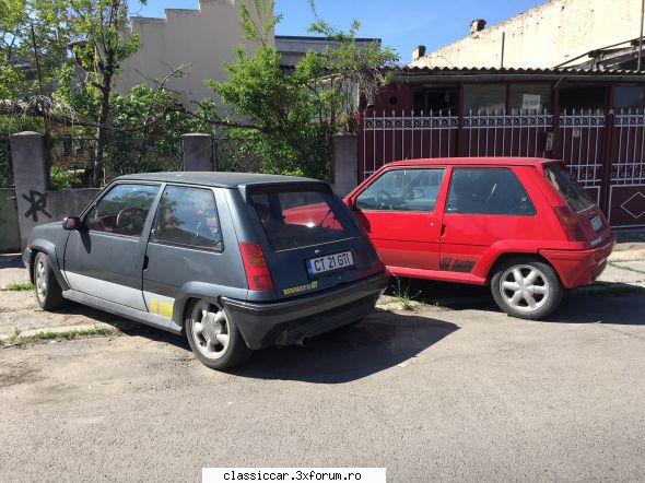 Mai sunt citeva masini vechi in Constanta care merita salvate! - 2xRenault super 5 GT - Am vazut prin Romania