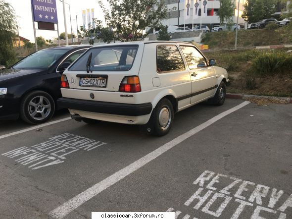 Mai sunt citeva masini vechi in Constanta care merita salvate! - VW Golf 2 văzut - Am vazut prin Romania