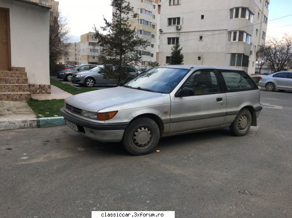 Mai sunt citeva masini vechi in Constanta care merita salvate! - Mitsubishi Colt - Am vazut prin Romania