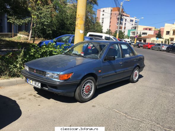 Mai sunt citeva masini vechi in Constanta care merita salvate! - Mitsubishi Galant - Am vazut prin Romania