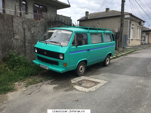 Mai sunt citeva masini vechi in Constanta care merita salvate! - Volkswagen T3 la Tulc - Am vazut prin Romania