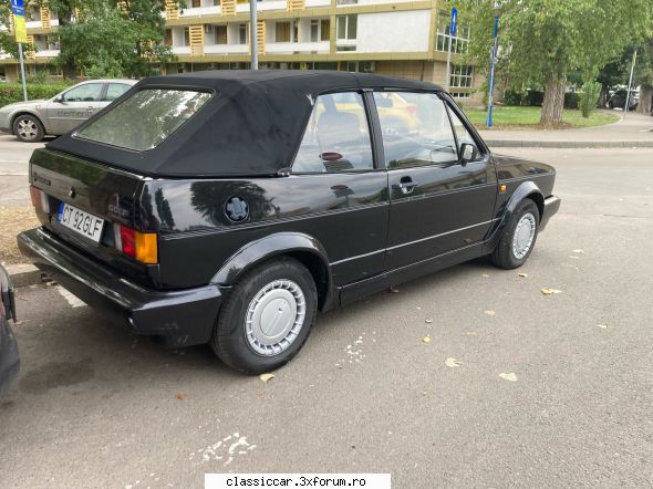 Mai sunt citeva masini vechi in Constanta care merita salvate! - Volkswagen Golf 1 Cab - Am vazut prin Romania