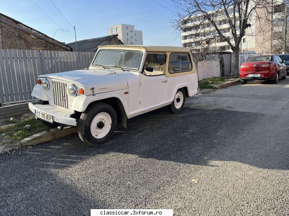 Mai sunt citeva masini vechi in Constanta care merita salvate! - Jeepster Commando - Am vazut prin Romania