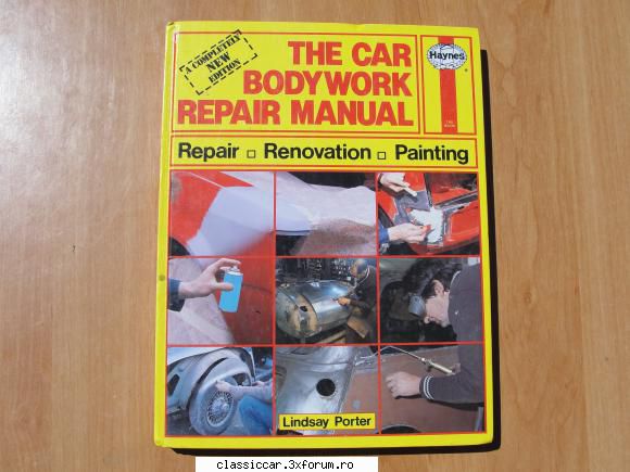 Manual Haynes reparatii caroserii. - Vand un manual Haynes de - Vanzari- cumparari carti si reviste auto