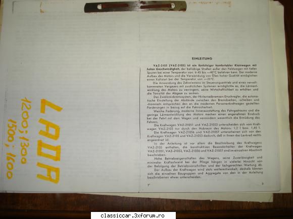 Manuale auto pe suport de hartie - Manual intretinere VAZ 2105 - Vanzari- cumparari carti si reviste auto