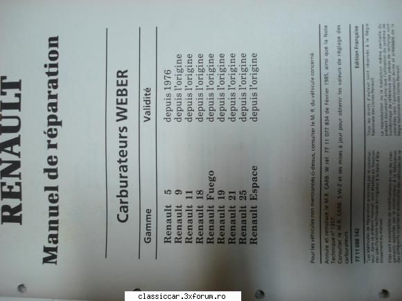 Manuale auto pe suport de hartie - Manual de reparatie Renault 19 - Vanzari- cumparari carti si reviste auto