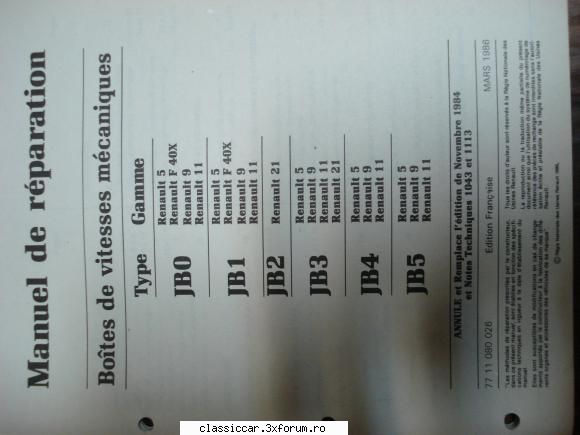 Manuale auto pe suport de hartie - Manual de reparatie Renault 19 - Vanzari- cumparari carti si reviste auto