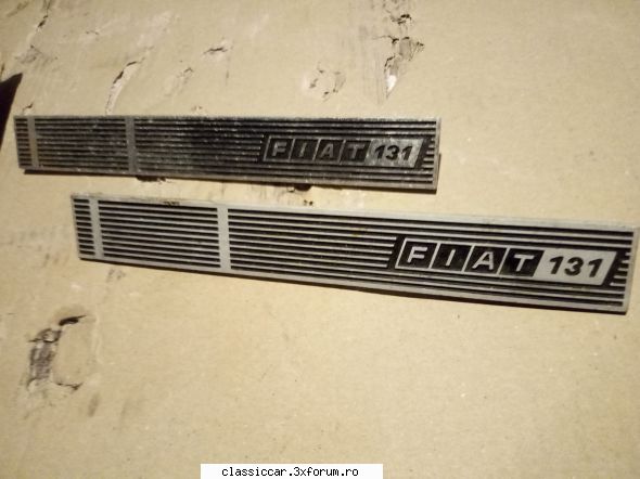 Mărunțișuri din garaj - Embleme FIAT noi 20 lei - Vanzari  piese si accesorii