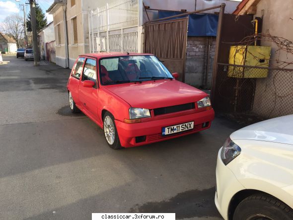Masina mea Renault 5 1,8 16V - Si una din fata - Prezentare masini