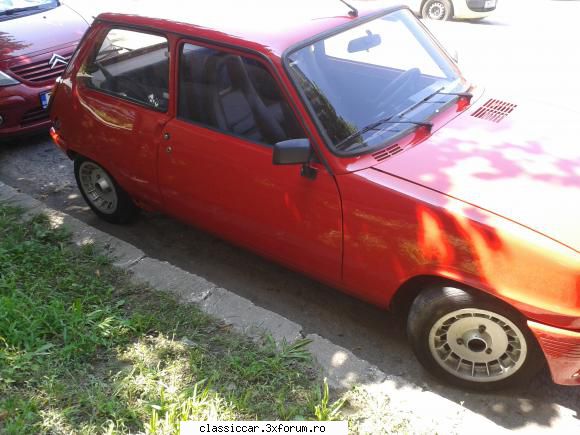Masina mea Renault 5 GTL 1100 cmc 1984 - Am montat scaunele fata de la R5 Alpine. De - Prezentare masini