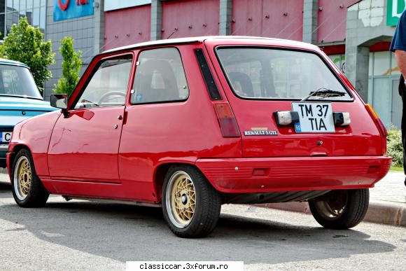 Masina mea Renault 5 GTL 1100 cmc 1984 - O poza de la Zilele Clujului 2015 - Prezentare masini