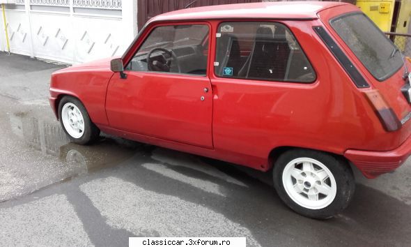 Masina mea Renault 5 GTL 1100 cmc 1984 - Urmeaza ITP la RAR, am pus anvelope de marimea - Prezentare masini