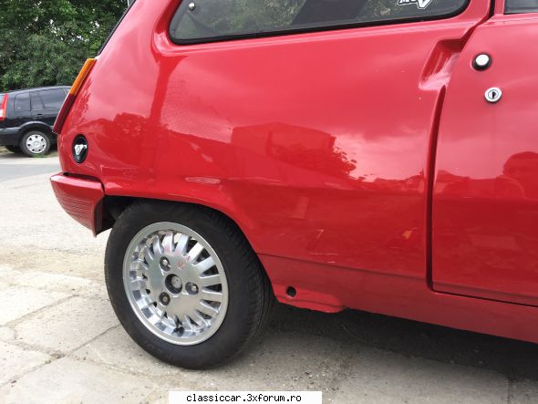 Masina mea Renault 5 GTL 1100 cmc 1984 - Jante noi: Fondmetal Canonica 5Jx13 - Prezentare masini