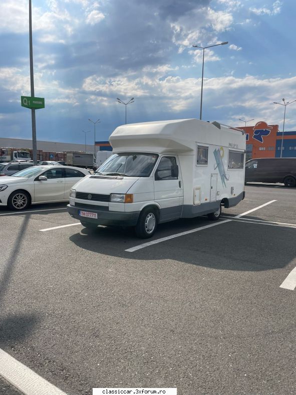 Masina mea VW T4 Knaus Traveller 580 - Prima iesire (in oras) cu autobuzul, e - Remorci, rulote, campere