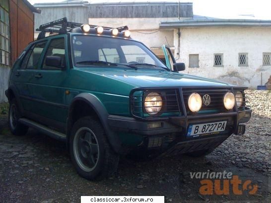 Masini 4x4 - golf 2 country 4X4 1600cmc td 81CP - Discutii libere