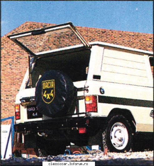 Masini Romanesti disparute sau pe cale de disparitie! - Si versiunea Duster "Panel Van" - File de istorie