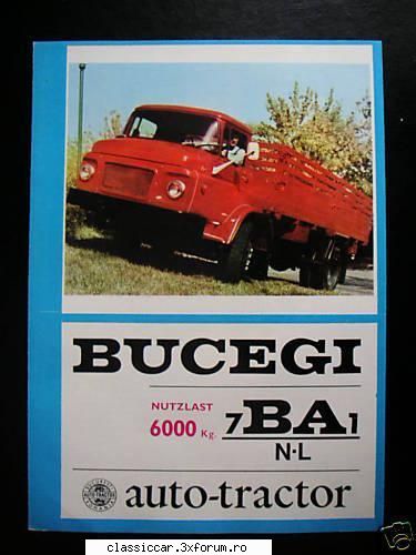 Masini Romanesti disparute sau pe cale de disparitie! - Camionul Bucegi "Bulldog" se numea - File de istorie