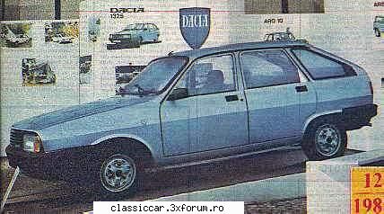Masini Romanesti disparute sau pe cale de disparitie! - Dacia 1325 Liberta - File de istorie