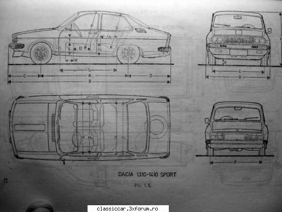 Masini Romanesti disparute sau pe cale de disparitie! - Dacia Sport din prima serie cu usi - File de istorie