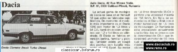Masini Romanesti disparute sau pe cale de disparitie! - Frumoasa initiativa. O 1100S inca - File de istorie