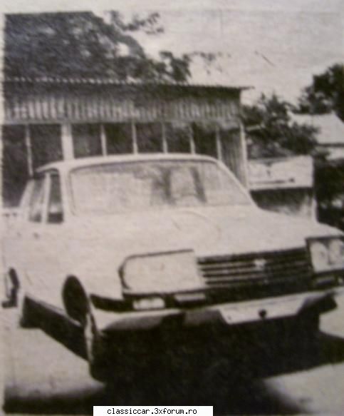 Masini Romanesti disparute sau pe cale de disparitie! - Facelift protoip de prin anii 80 - File de istorie