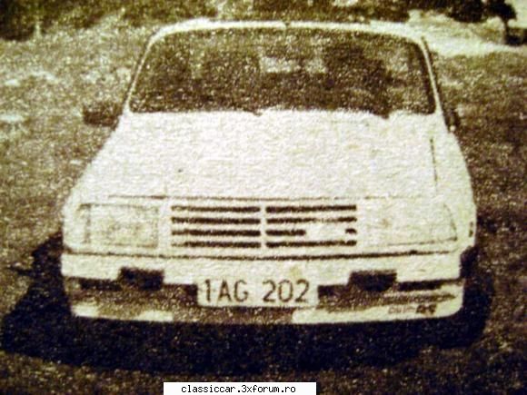 Masini Romanesti disparute sau pe cale de disparitie! - Era asta, "Dacia Sport Hors Serie" - File de istorie