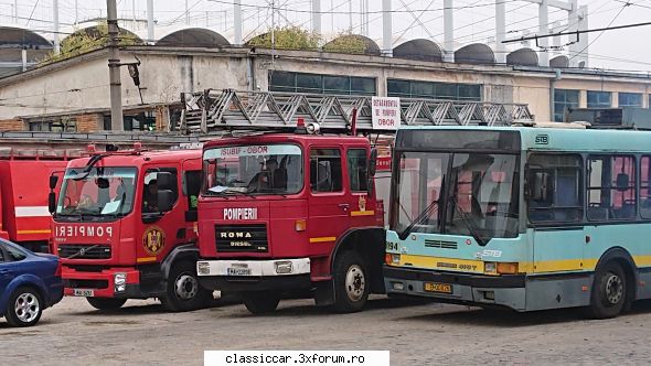 Masini de pompieri - clasica romaneasca inca in actiune - Coltul camionagiului si tractoristului oldtimerist