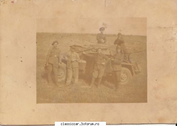 Masinile noastre in carti postale, vederi, poze de familie - Cota 664,auto blindat inainte - File de istorie